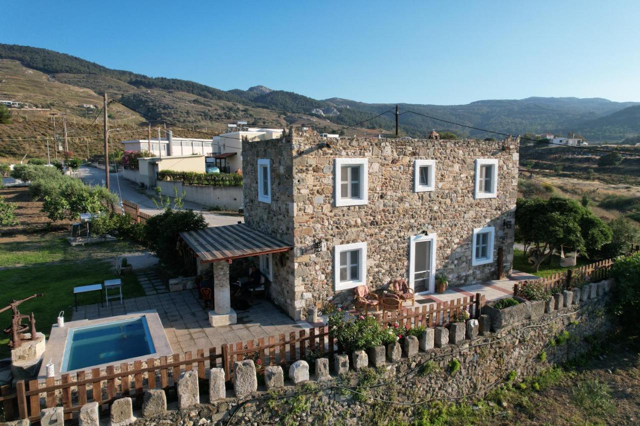 Traditional Kos Villa With Swimming Pool, Lawn Yard And Bbq Esterno foto