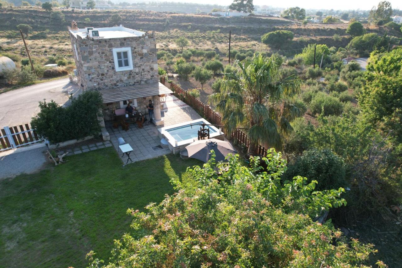 Traditional Kos Villa With Swimming Pool, Lawn Yard And Bbq Esterno foto