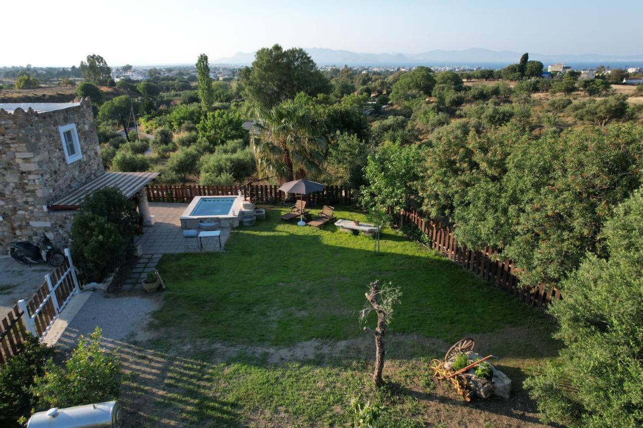 Traditional Kos Villa With Swimming Pool, Lawn Yard And Bbq Esterno foto