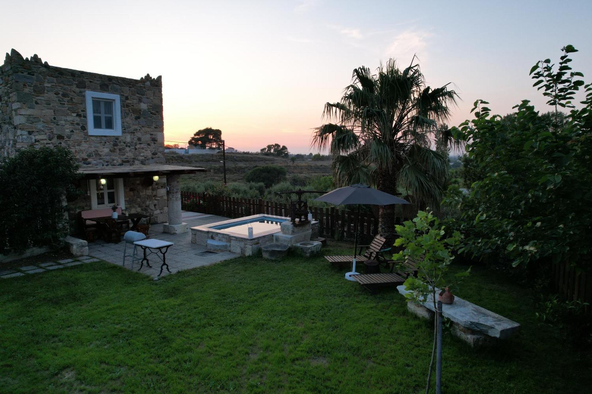 Traditional Kos Villa With Swimming Pool, Lawn Yard And Bbq Esterno foto