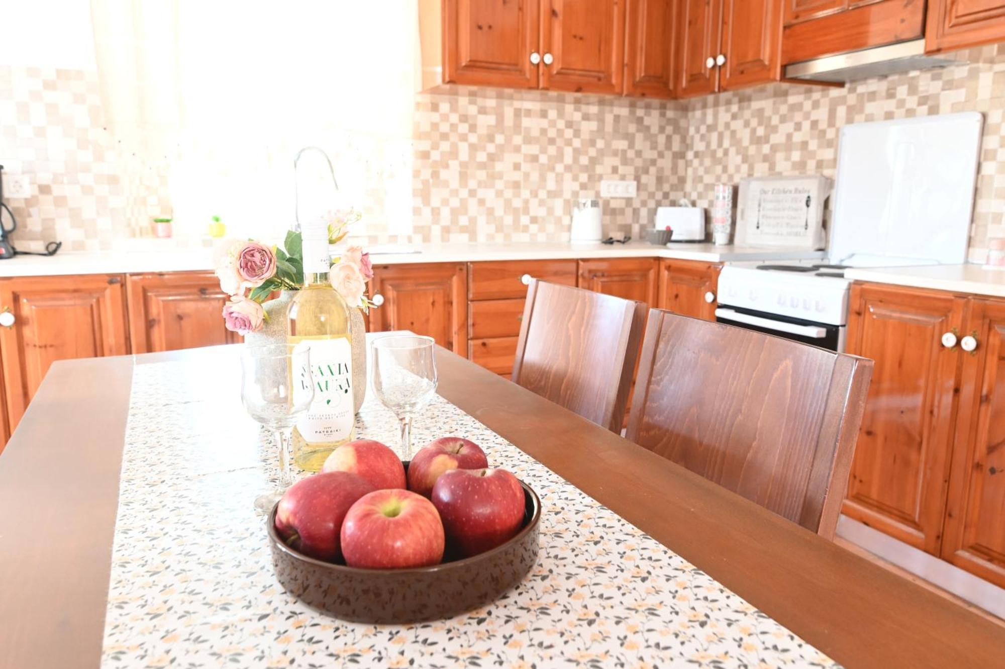 Traditional Kos Villa With Swimming Pool, Lawn Yard And Bbq Esterno foto