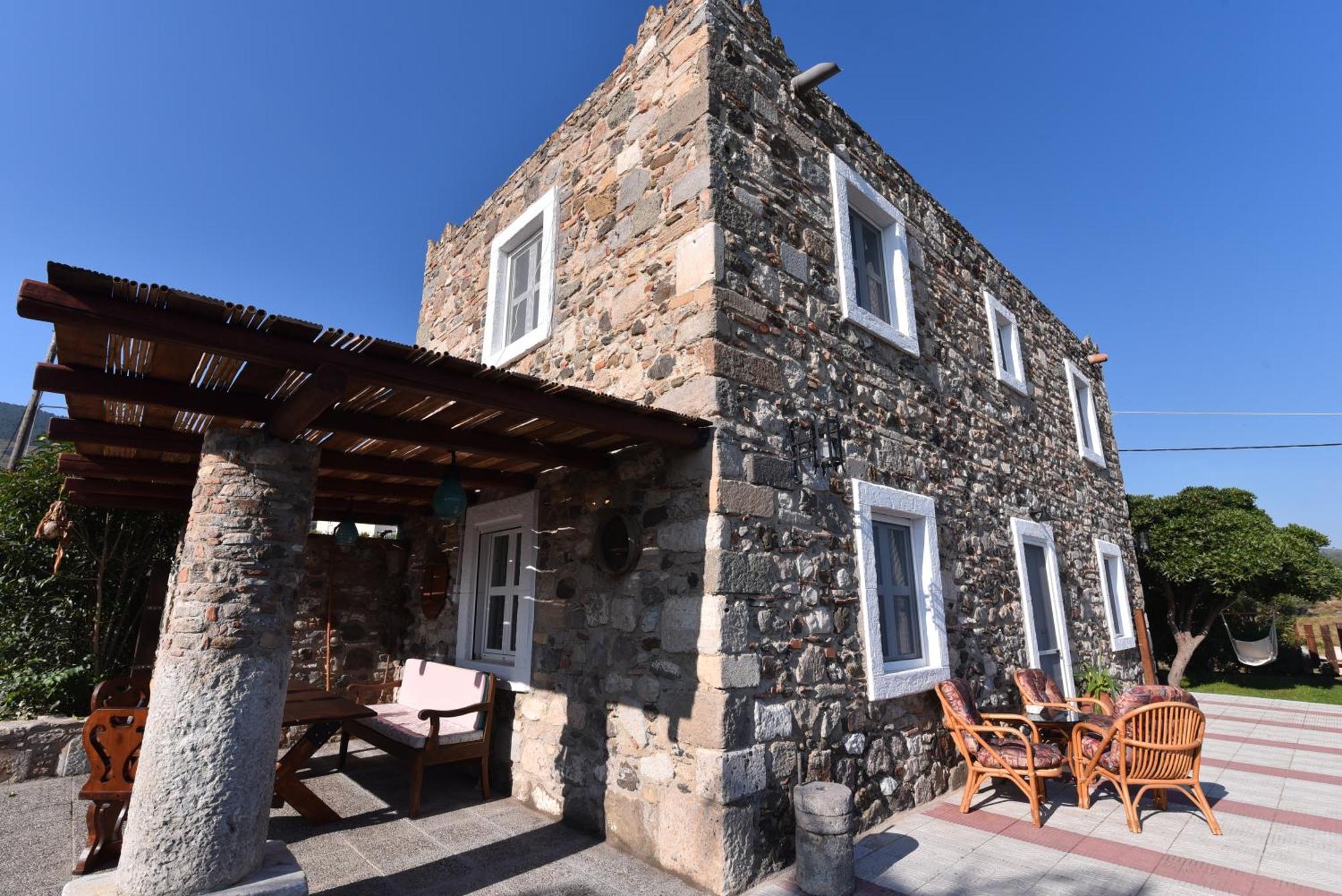 Traditional Kos Villa With Swimming Pool, Lawn Yard And Bbq Esterno foto